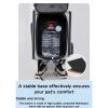 1 Pack Expandable Pet Carrier Backpack Volcano Gray
